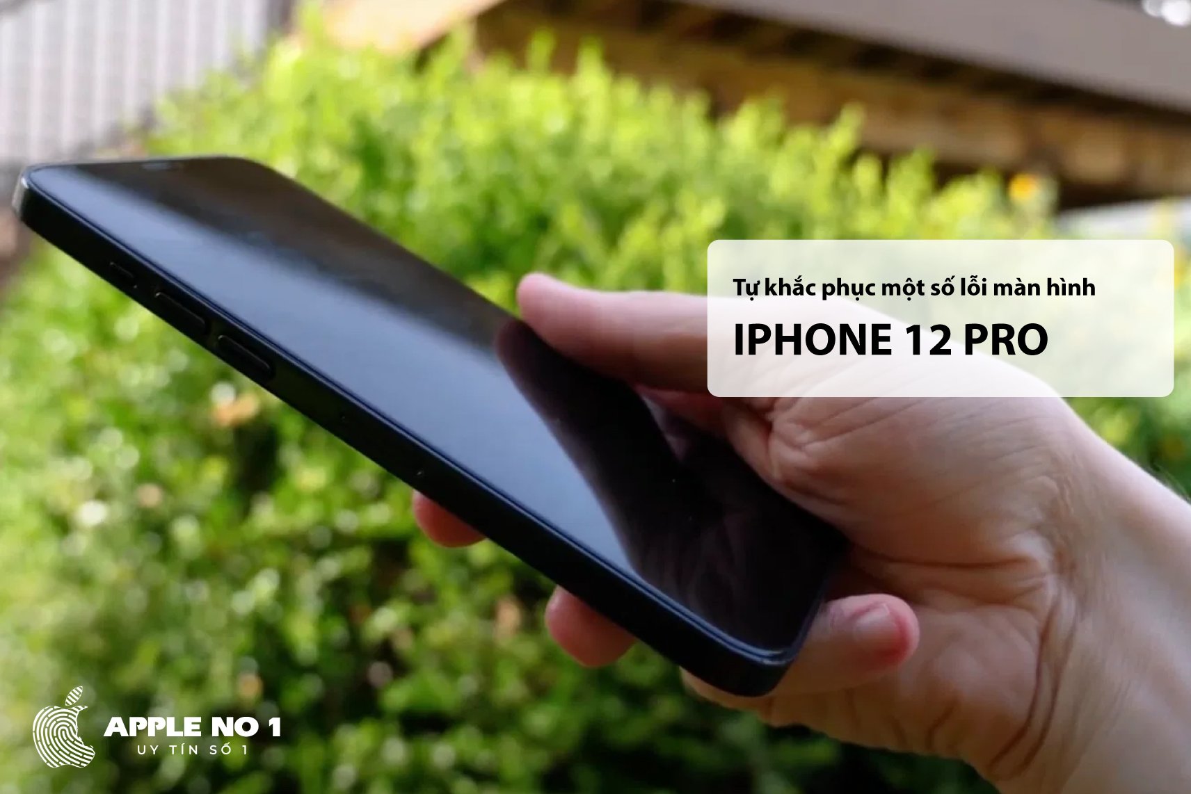 Một số mẹo hay có thể khắc phục tình trạng hư hỏng màn hình iPhone 12 Pro