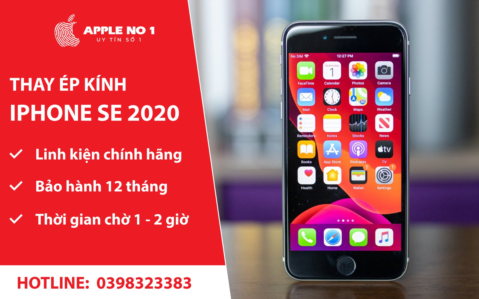 dich vu thay kinh iphone se 2020 bao hanh dai, chat luong cao tai apple no.1