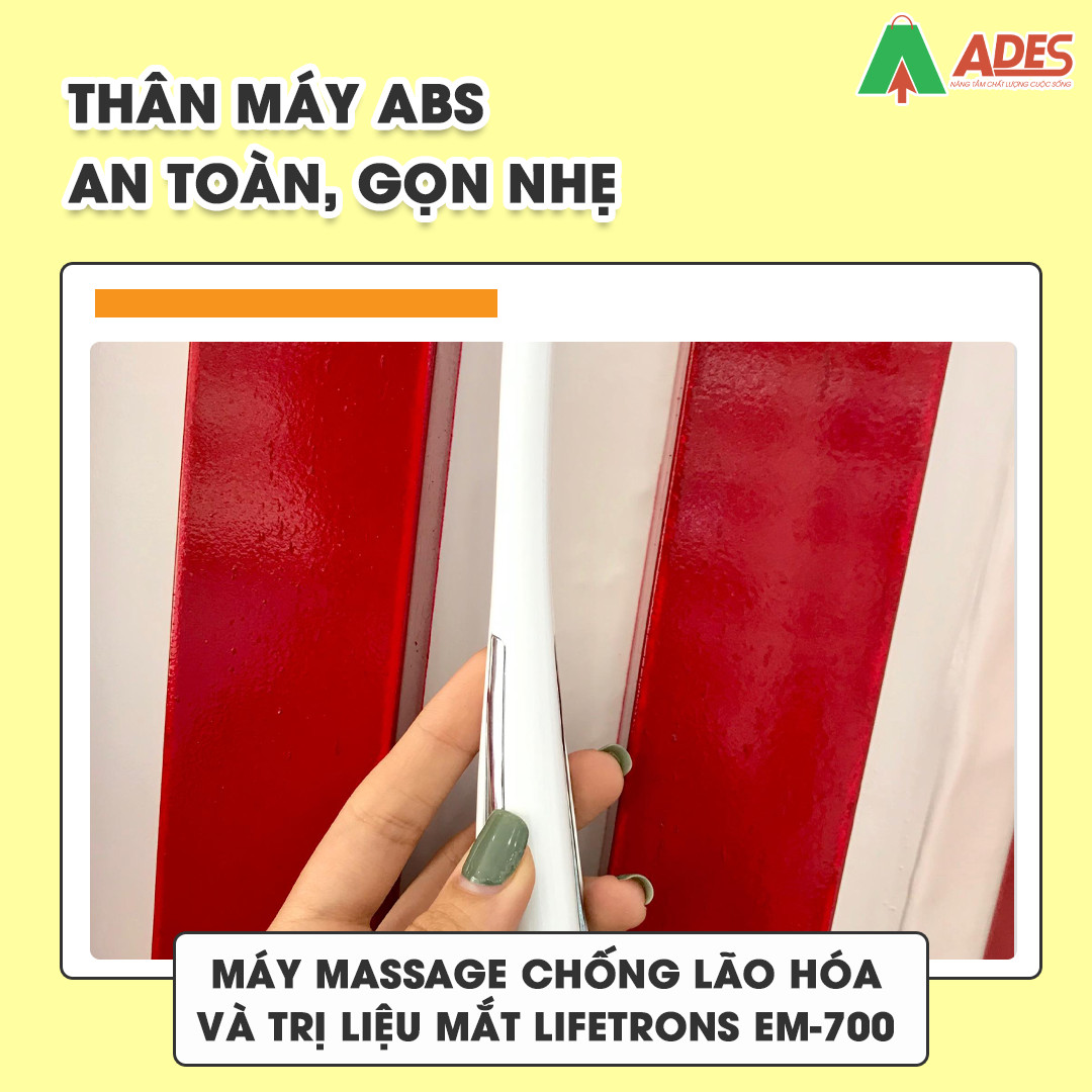 May massage chong lao hoa va tri lieu mat Lifetrons EM-700 than may